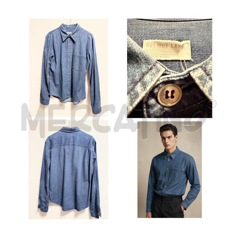 CAMICIA U HELMUT LANG DENIM M | Mercatino dell'Usato Rovereto 1