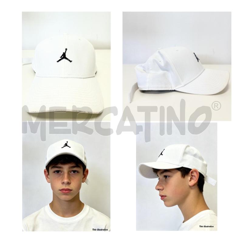 CAPPELLINO DA SOLE JORDAN BIANCO | Mercatino dell'Usato Rovereto 1