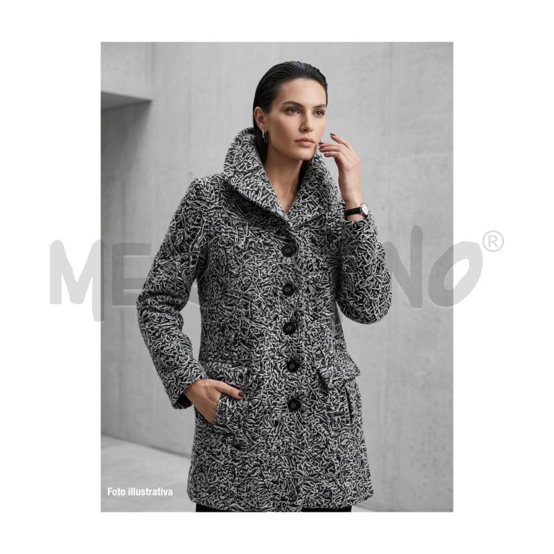 CAPPOTTO D AMISU BIA/NERO LANA LAVORATA | Mercatino dell'Usato Rovereto 4