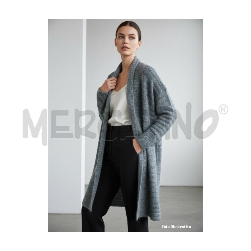 CARDIGAN D MANILA GRACE AZZURRO FILO ARGENTO | Mercatino dell'Usato Rovereto 5