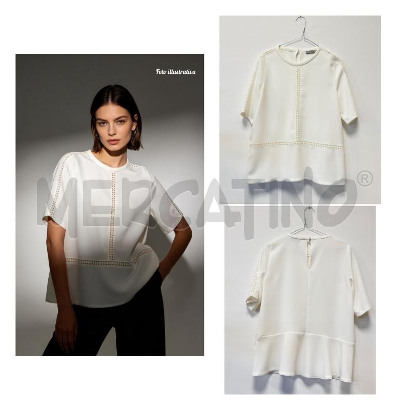 CASACCA D MARELLA 1/2M BIANCA TRAFORATA 46 | Mercatino dell'Usato Rovereto 1