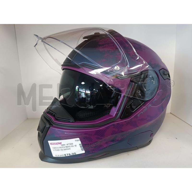 CASCO MOTO NEXX SX 100 TOXIC XS NUOVO | Mercatino dell'Usato Rovereto 1