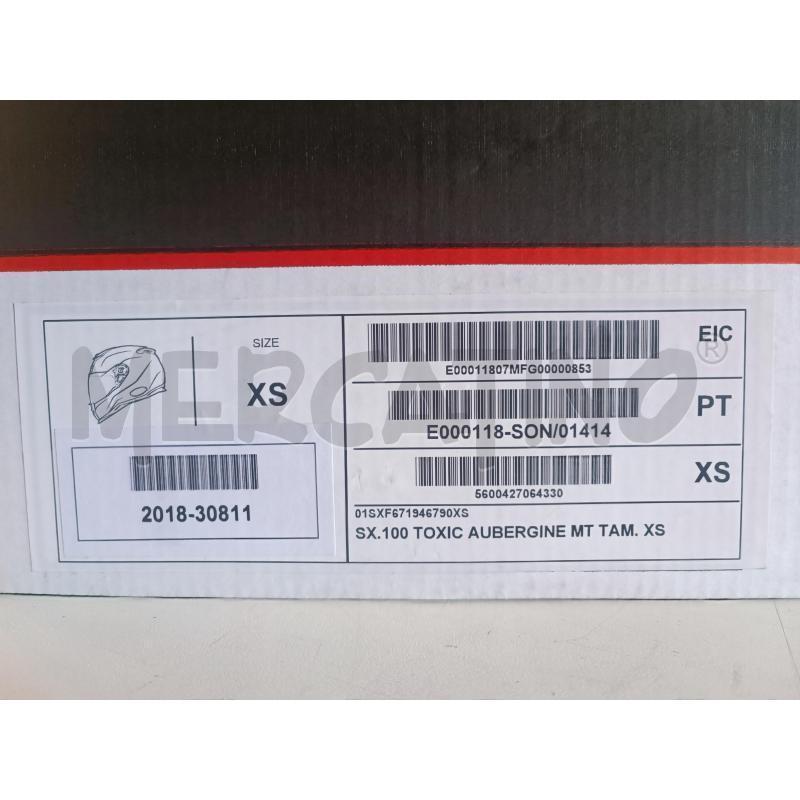 CASCO MOTO NEXX SX 100 TOXIC XS NUOVO | Mercatino dell'Usato Rovereto 4