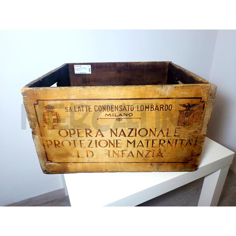 CASSETTA LEGNO OPERA NAZIONALE | Mercatino dell'Usato Rovereto 1