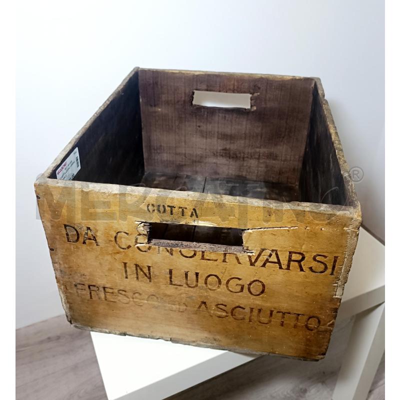 CASSETTA LEGNO OPERA NAZIONALE | Mercatino dell'Usato Rovereto 3