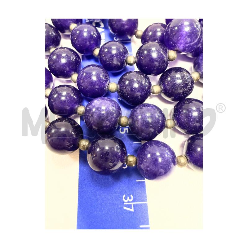 COLLANA ETNICA VIOLA/PERLINE | Mercatino dell'Usato Rovereto 4