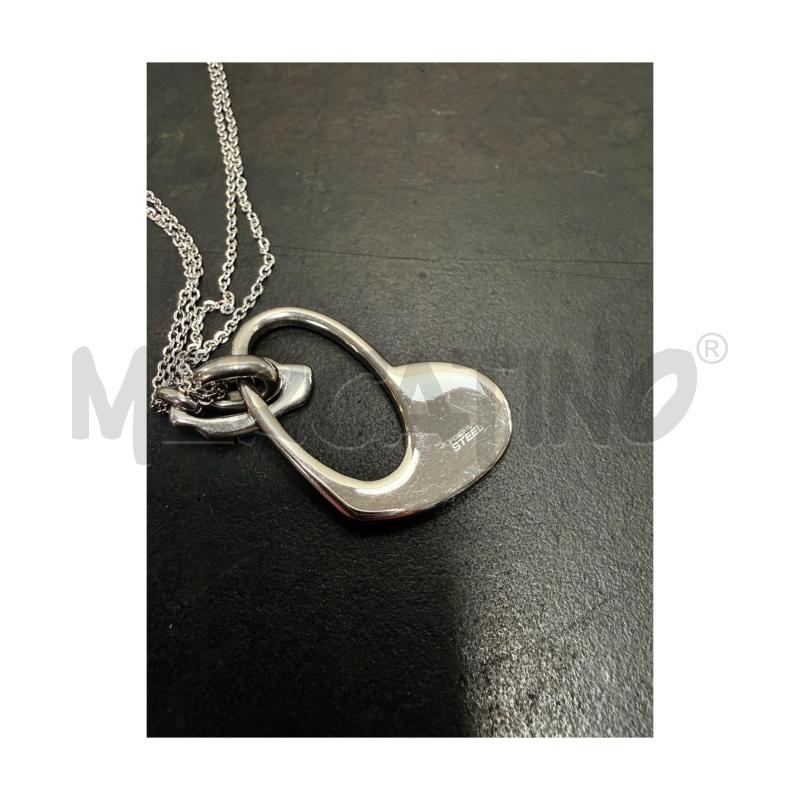 COLLANA FOSSIL CON CUORE PENDENTE | Mercatino dell'Usato Rovereto 4