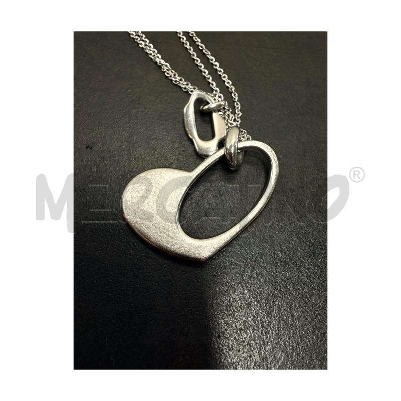 COLLANA FOSSIL CON CUORE PENDENTE | Mercatino dell'Usato Rovereto 5