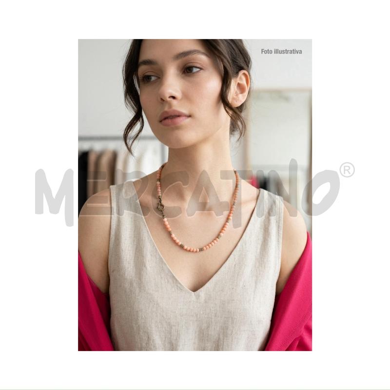 COLLANA PERLINE ROSA  | Mercatino dell'Usato Rovereto 5