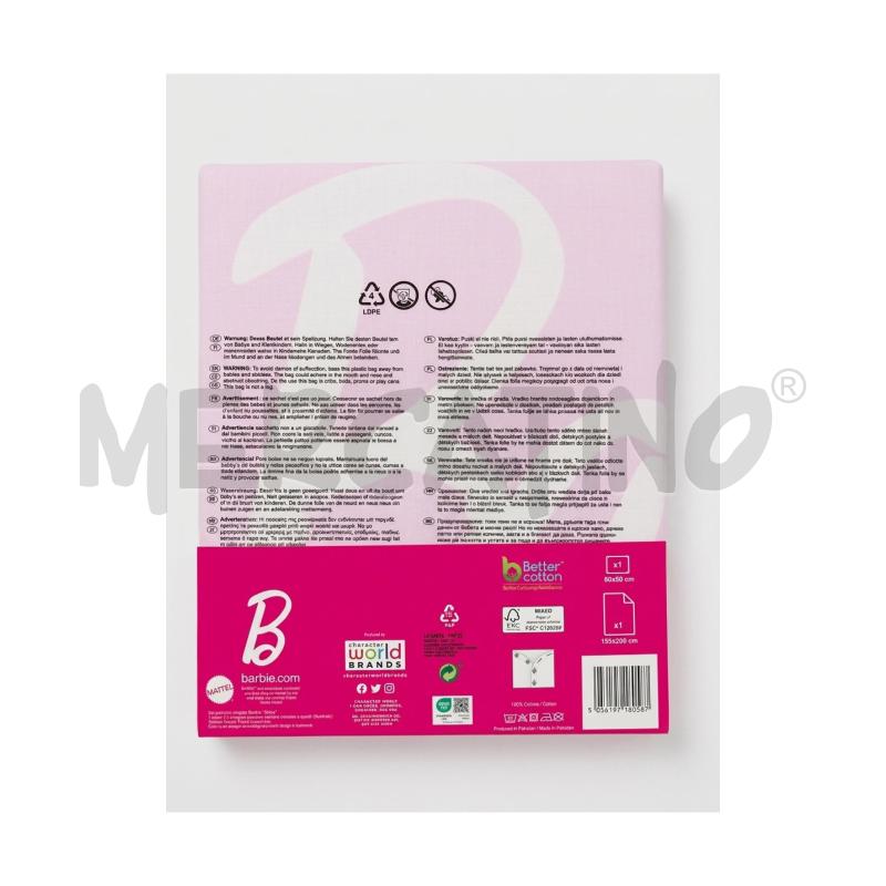 COPRI PIUMINO 1P BARBIE MATTEL REVERSIBILE NUOVO | Mercatino dell'Usato Rovereto 3