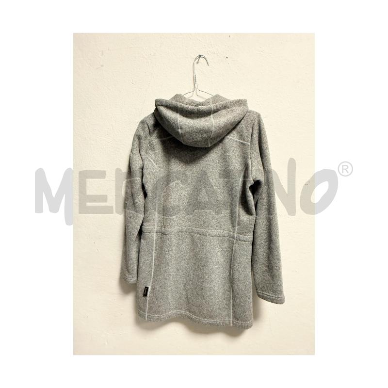 FELPA D JACK WOLFSKIN GRIGIA LUNGA | Mercatino dell'Usato Rovereto 3