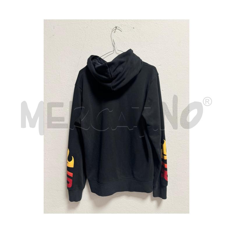 FELPA U JORDAN 13/15A NERA CON JORDAN ROSSO | Mercatino dell'Usato Rovereto 4