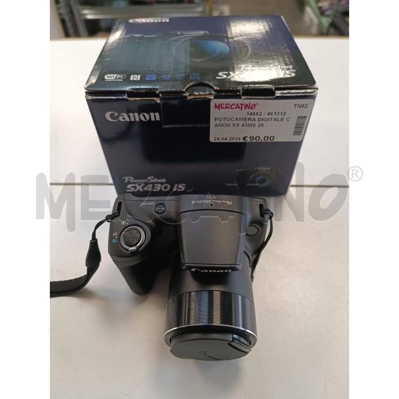 FOTOCAMERA DIGITALE CANON SX 430IS 20MPX | Mercatino dell'Usato Rovereto 3