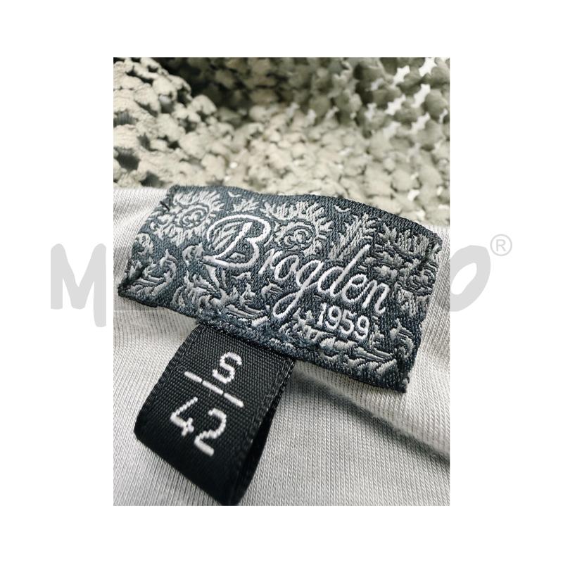 GILET D BRODGEN IN PELLE TRAFORATA E TESSUTO GRIGIO | Mercatino dell'Usato Rovereto 4