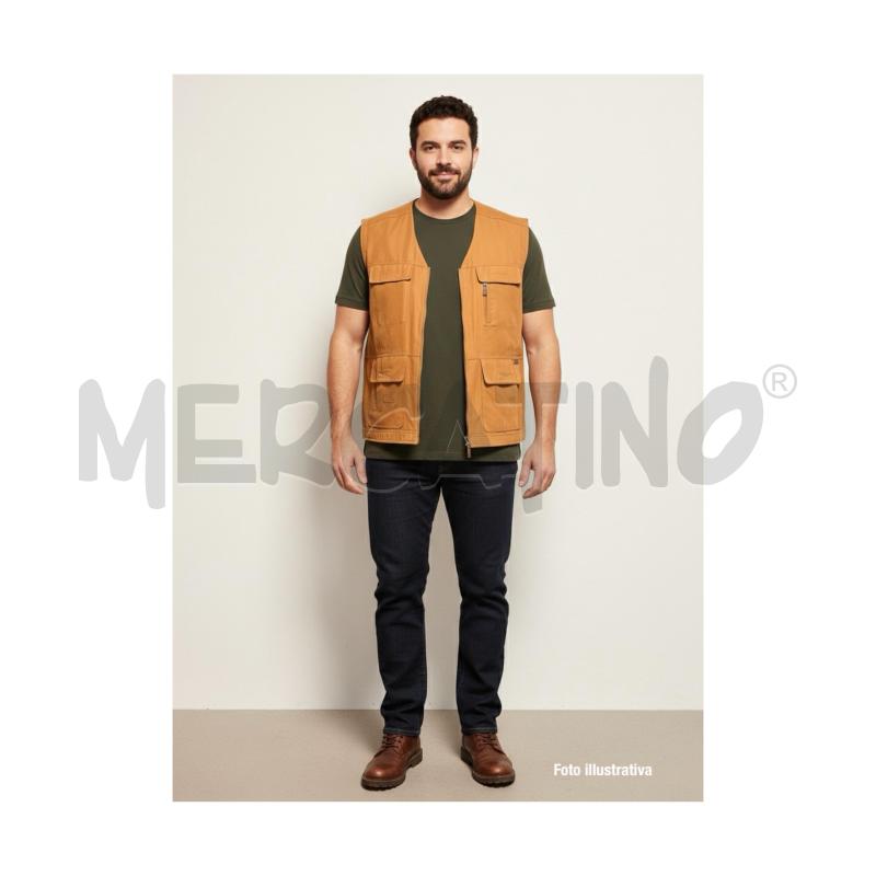 GILET U CHEVY MARRONE MULTITASCA 64 | Mercatino dell'Usato Rovereto 4