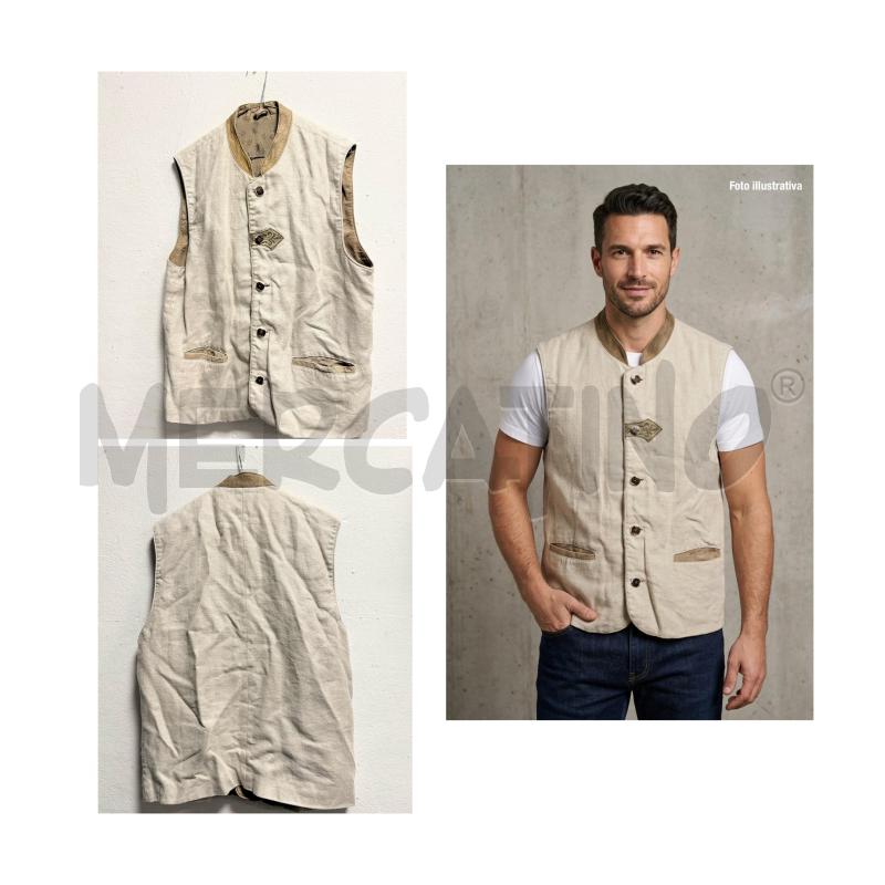 GILET U TIROLESE SABBIA | Mercatino dell'Usato Rovereto 1