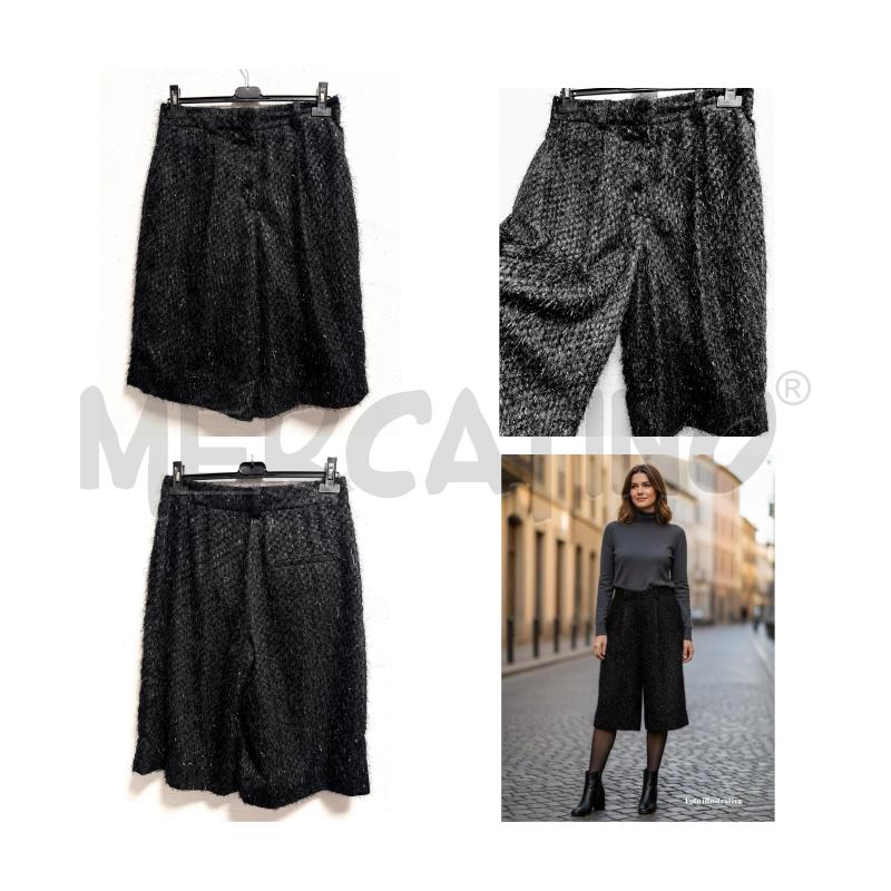 GONNA PANTOLONE COS NERO LUREX  | Mercatino dell'Usato Rovereto 1
