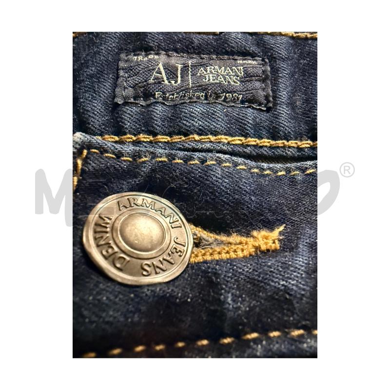 JEANS D ARMANI JEANS 46/48 BLU SCURO BOTTONI | Mercatino dell'Usato Rovereto 3
