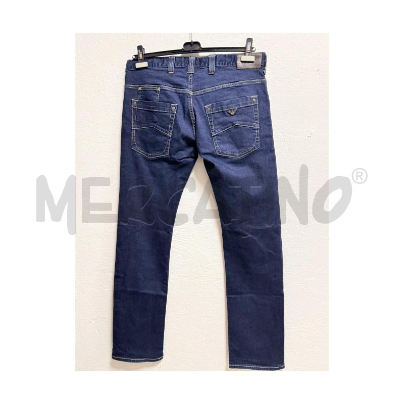 JEANS D ARMANI JEANS 46/48 BLU SCURO BOTTONI | Mercatino dell'Usato Rovereto 4