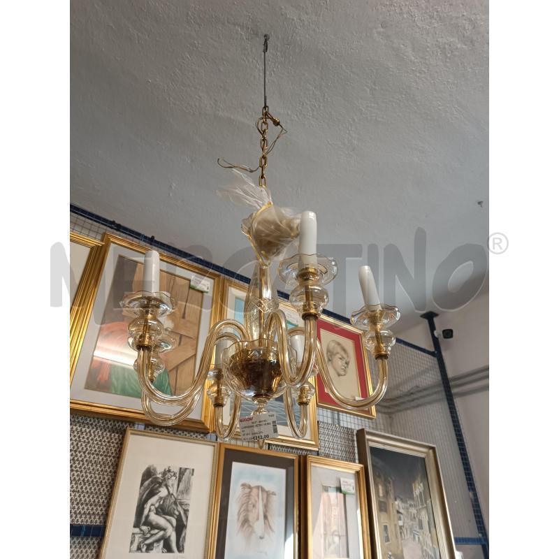 LAMPADARIO VETRO MURANO | Mercatino dell'Usato Rovereto 1