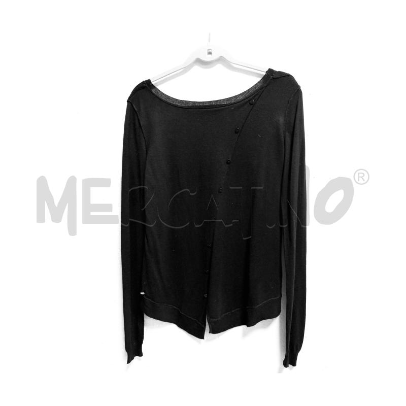MAGLIA D MANILA GRACE NERA BOTTONCINI  | Mercatino dell'Usato Rovereto 2