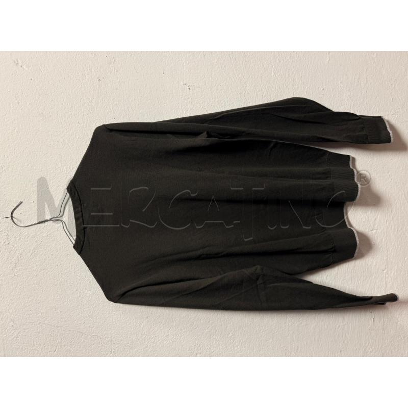 MAGLIONE B ARMANI EXCANGE FANGO NUOVA COTONE E CASHMERE  | Mercatino dell'Usato Rovereto 4