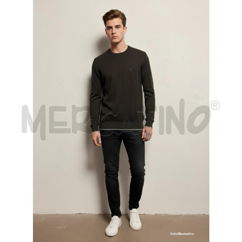 MAGLIONE B ARMANI EXCANGE FANGO NUOVA COTONE E CASHMERE  | Mercatino dell'Usato Rovereto 5