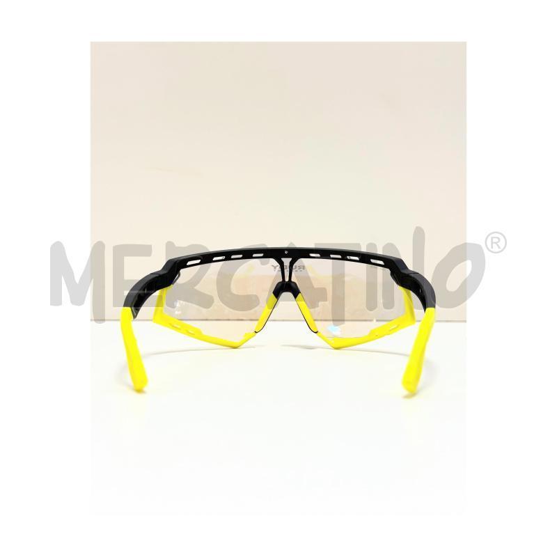OCCHIALI DA BICI RUDY DEFENDER GIALLI/NERI + LENTE TRASPARENTE | Mercatino dell'Usato Rovereto 4