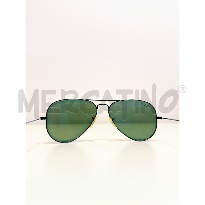 OCCHIALI DA SOLE RAYBAN POLARIZZATI NERI 3025 002/58 | Mercatino dell'Usato Rovereto 5