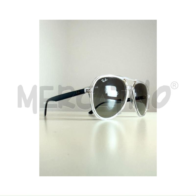 OCCHIALI D RAY BAN 4376 TRASPARENTI LENTE GRIGIA | Mercatino dell'Usato Rovereto 3