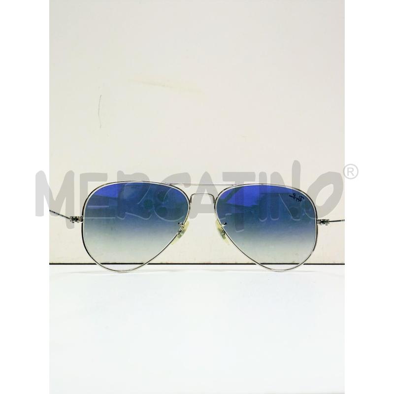 OCCHIALI RAYBAN AZZURRO SPECCHIO AVIATOR | Mercatino dell'Usato Rovereto 4