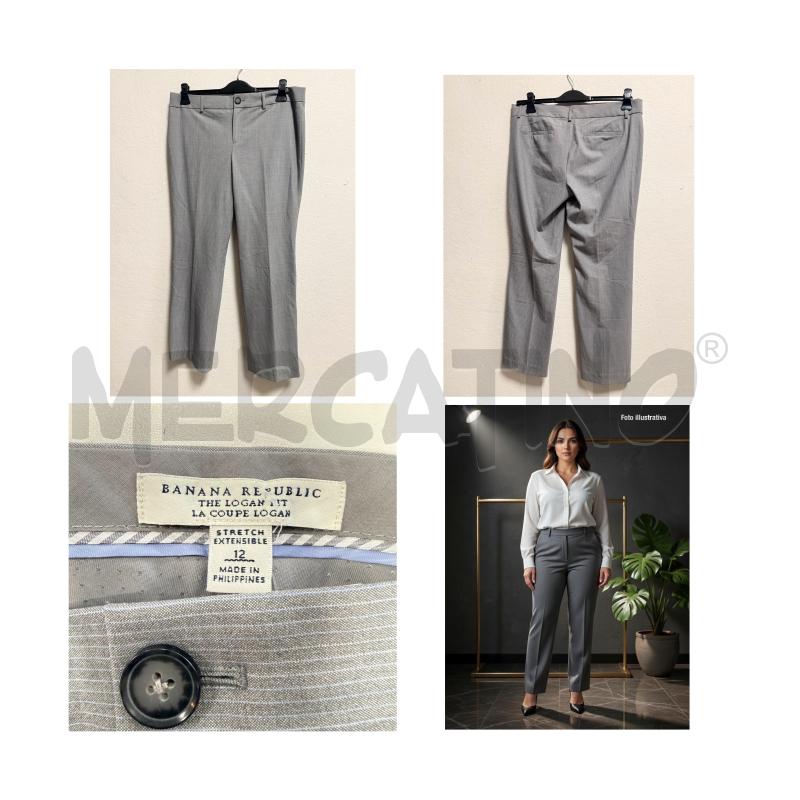 PANTALONE D BANANA REPUBLIC GRIGIO GESSATO | Mercatino dell'Usato Rovereto 1