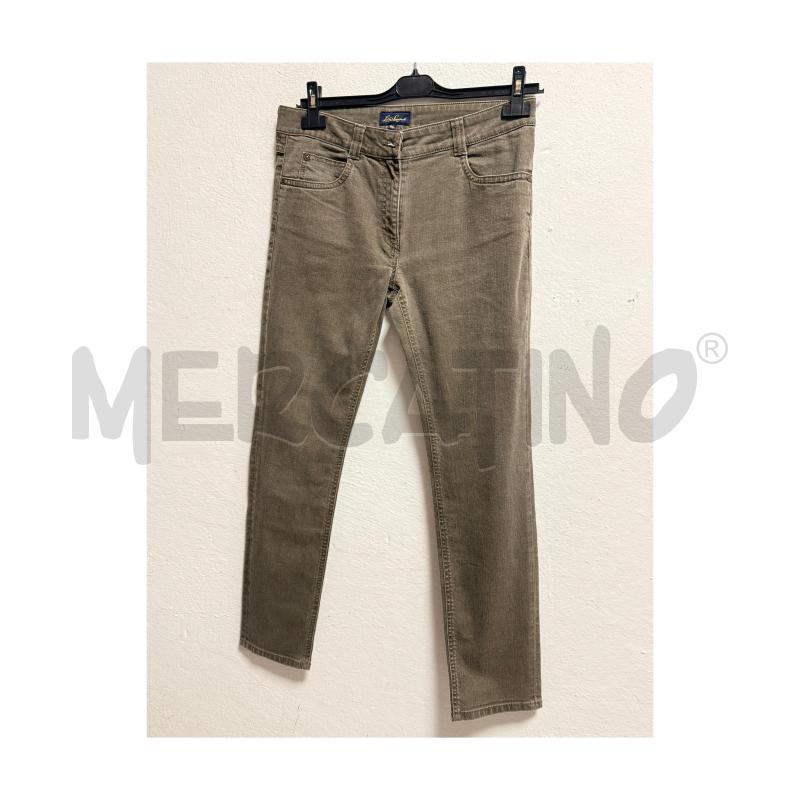 PANTALONE D LUISA SPAGNOLI 46 VERDE/GRIGIO | Mercatino dell'Usato Rovereto 2