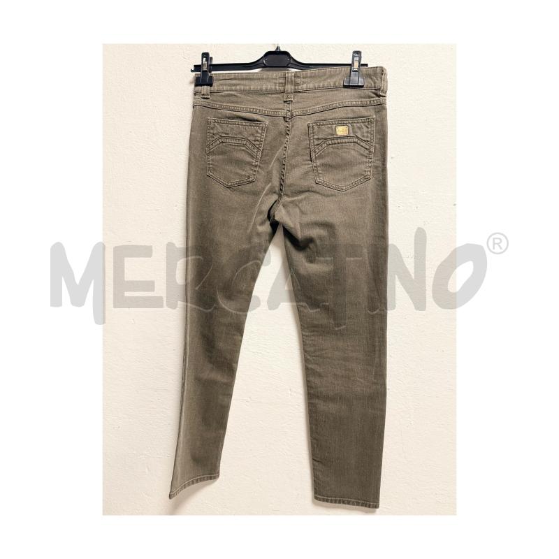 PANTALONE D LUISA SPAGNOLI 46 VERDE/GRIGIO | Mercatino dell'Usato Rovereto 3