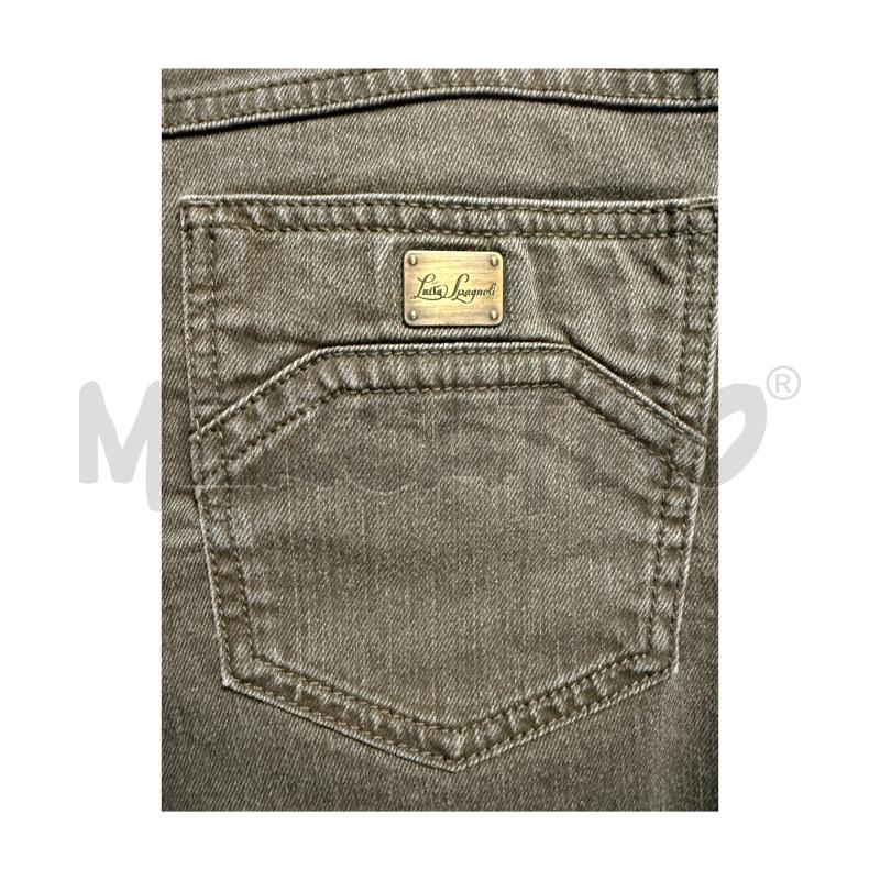 PANTALONE D LUISA SPAGNOLI 46 VERDE/GRIGIO | Mercatino dell'Usato Rovereto 4