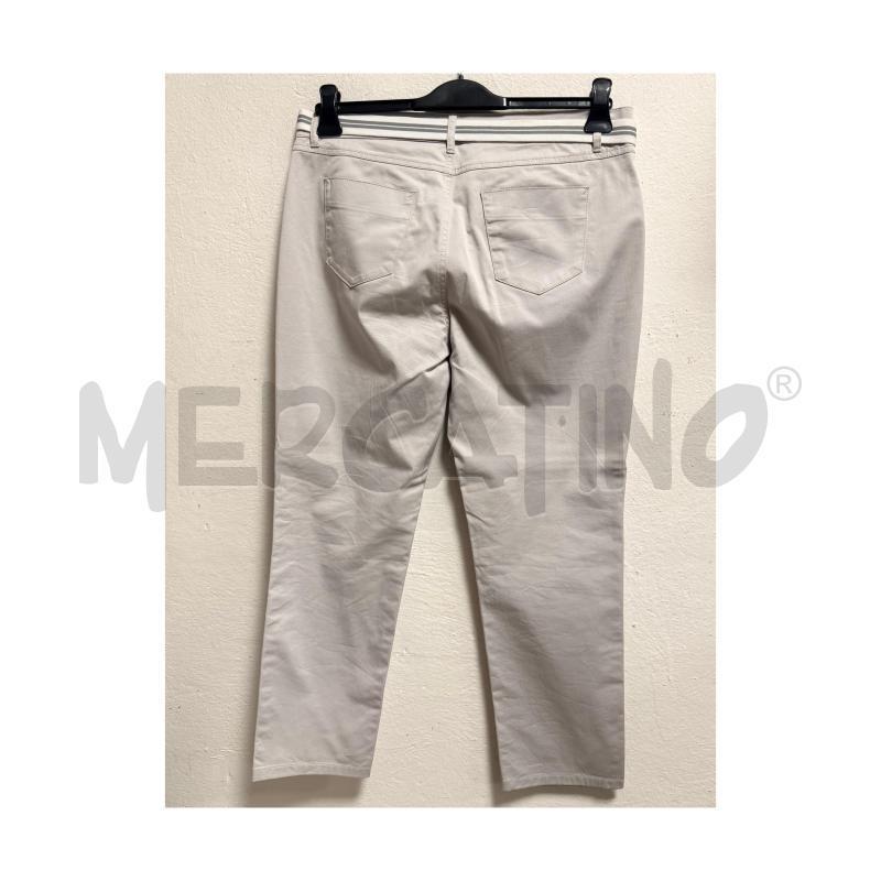 PANTALONE D MARELLA GRIGIO CON CINTURA 50 | Mercatino dell'Usato Rovereto 2