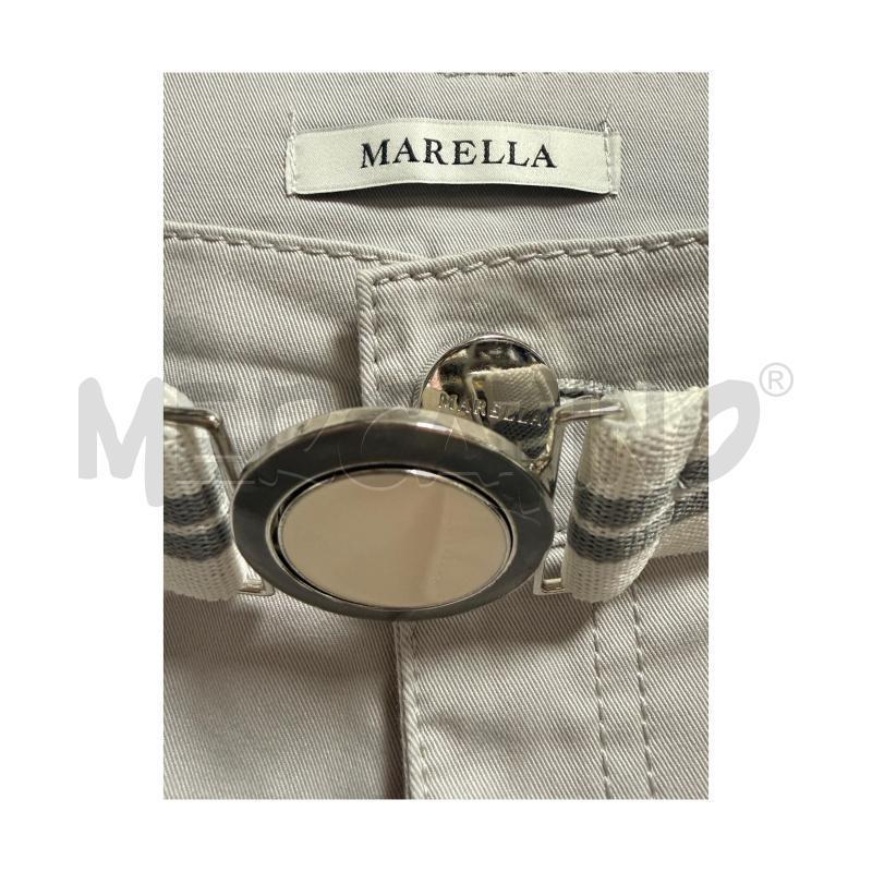 PANTALONE D MARELLA GRIGIO CON CINTURA 50 | Mercatino dell'Usato Rovereto 4