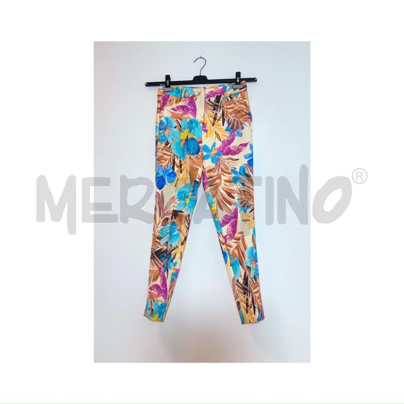 PANTALONE D MARKUP SABBIA FANTASIA FLOREALE | Mercatino dell'Usato Rovereto 2