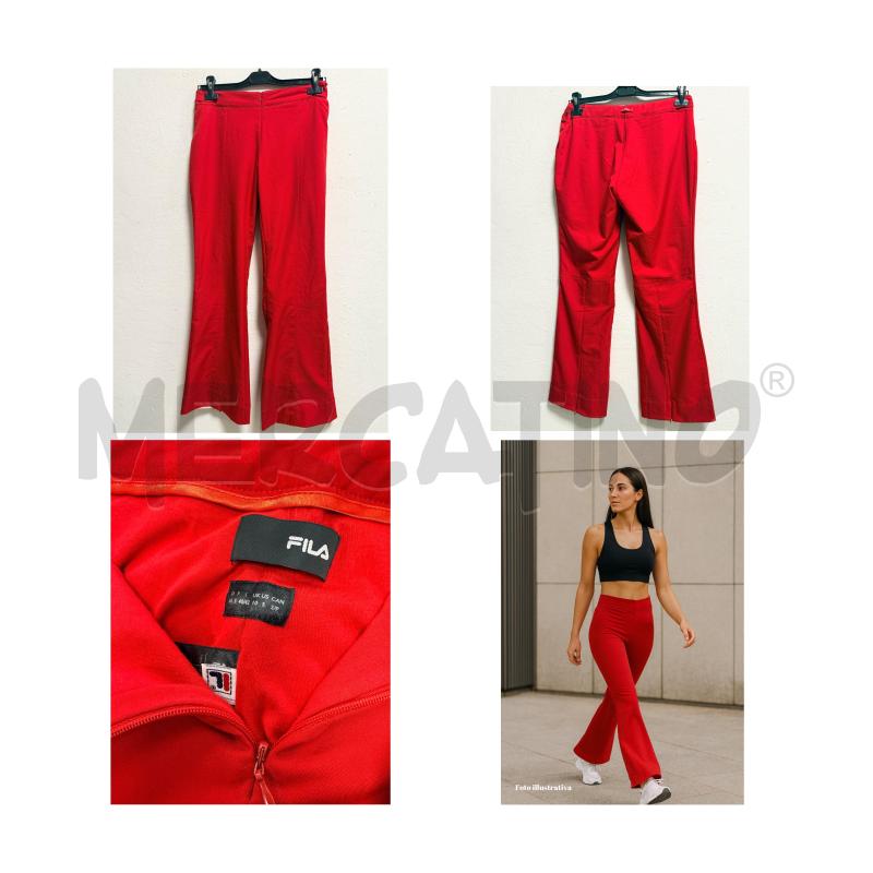 PANTALONE D SPORT ROSSI FILA 44 | Mercatino dell'Usato Rovereto 1