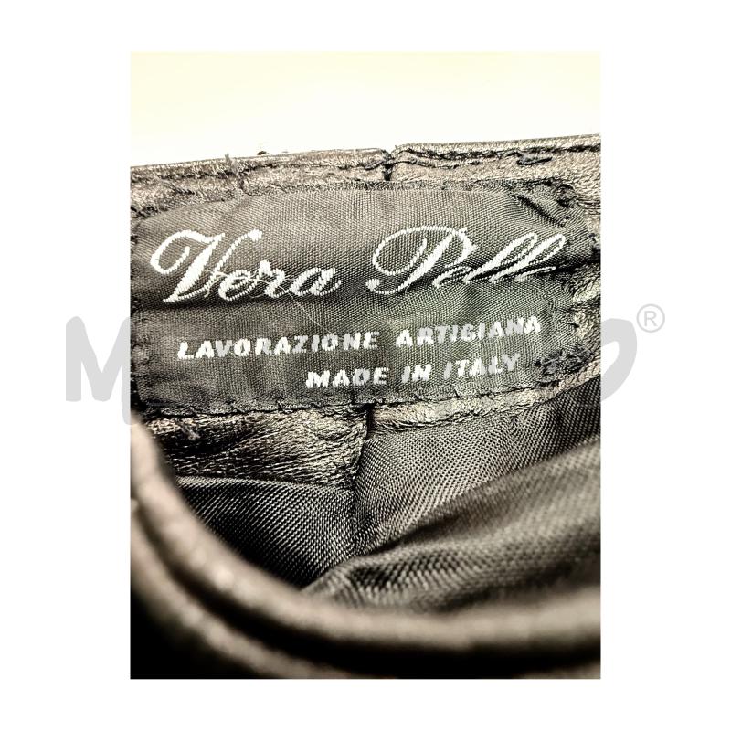 PANTALONE D VERA PELLE NERE  | Mercatino dell'Usato Rovereto 3