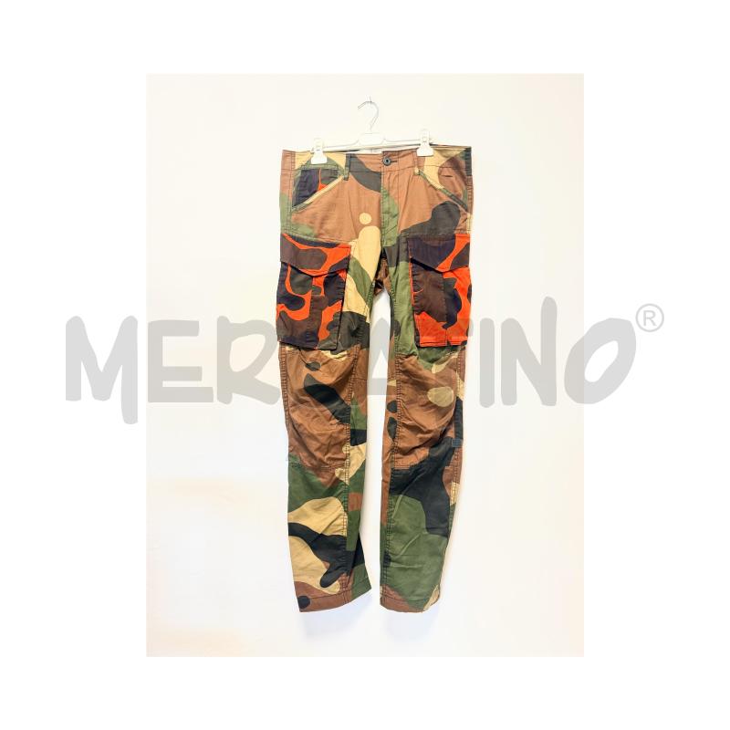 PANTALONE U G STAR MIMETICO VERDE/ARANCIO 48 | Mercatino dell'Usato Rovereto 2