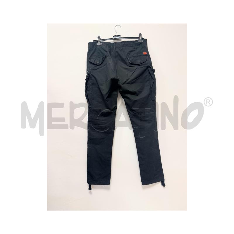PANTALONE U SUPERDRY CARGO NERO 46 | Mercatino dell'Usato Rovereto 3