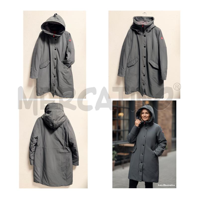 PIUMINO D MONTEREGGI POINT GRIGIO LUNGO CAPPUCCIO PIUMA 50 | Mercatino dell'Usato Rovereto 1