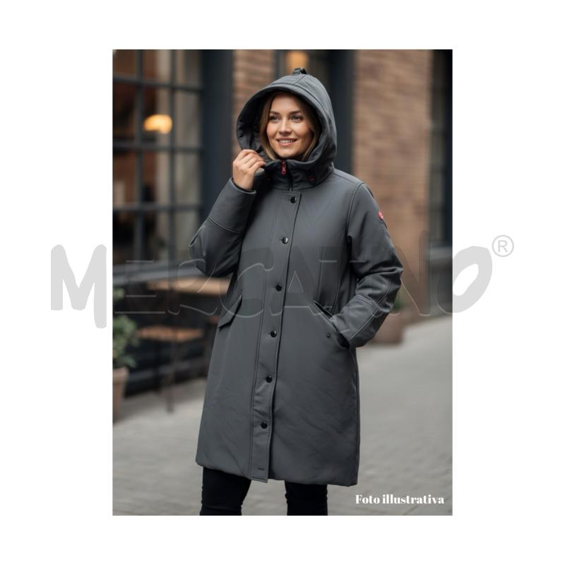 PIUMINO D MONTEREGGI POINT GRIGIO LUNGO CAPPUCCIO PIUMA 50 | Mercatino dell'Usato Rovereto 5