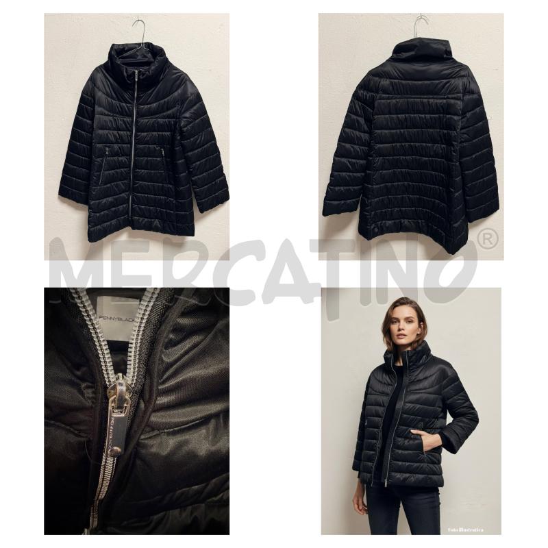 PIUMINO D PENNY BLACK NERO LUCIDO 42 | Mercatino dell'Usato Rovereto 1