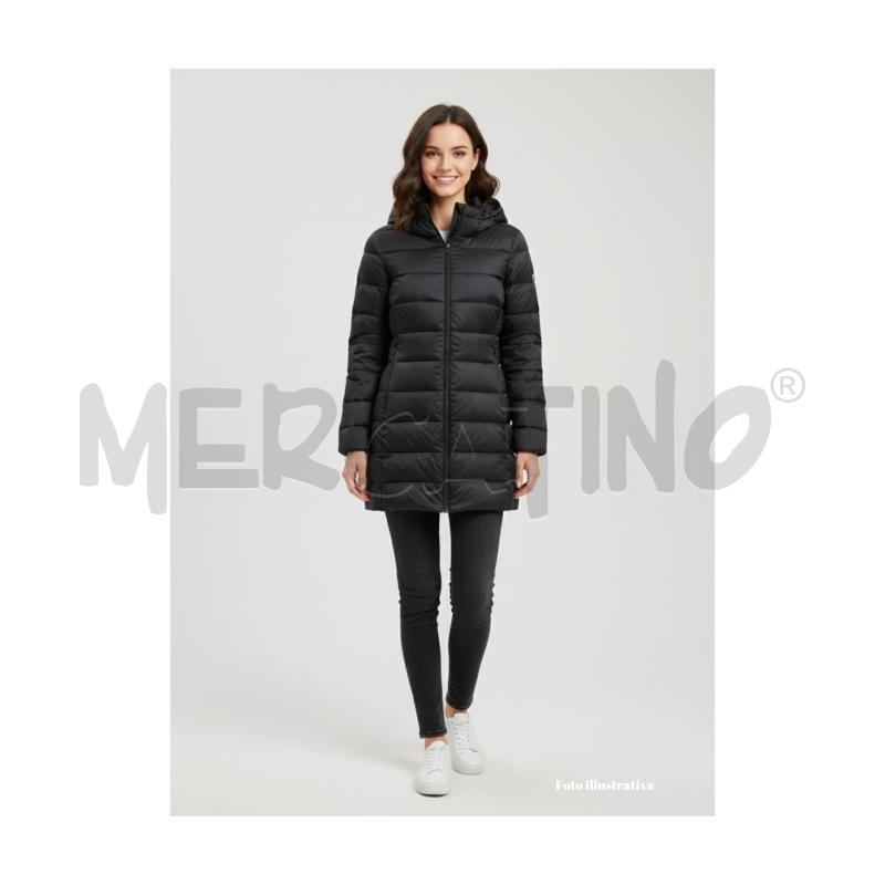 PIUMINO D RED OUT NERO  PIUMA CON CAPPUCCIO | Mercatino dell'Usato Rovereto 5