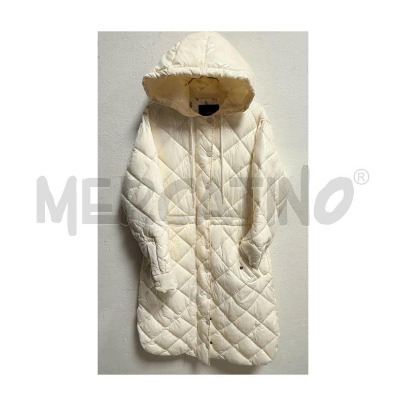 PIUMINO D TWINSET ACTITUDINE BIANCO LACCATO LUNGO | Mercatino dell'Usato Rovereto 2