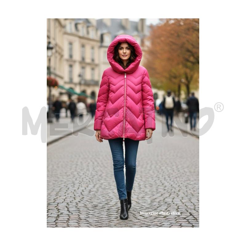 PIUMINO D V LAB FUXIA AMPIO CAPPUCCIO | Mercatino dell'Usato Rovereto 5