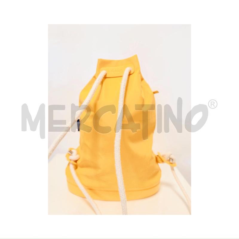 SACCA O BAG GIALLA CON CORDA | Mercatino dell'Usato Rovereto 4