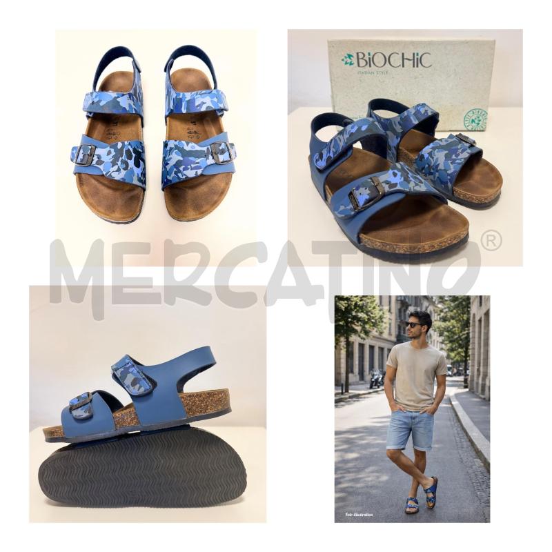 SANDALI D BIONICH BLU MIMETICI 37 | Mercatino dell'Usato Rovereto 1
